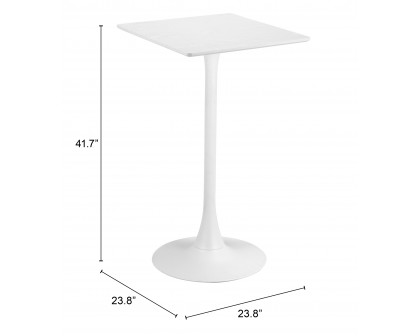 ZUO Valleta Bar Table - White