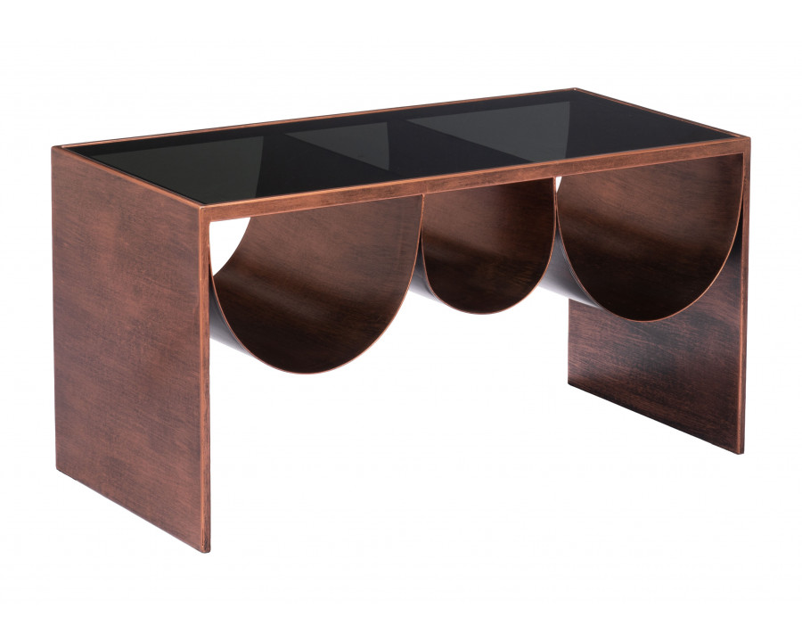 ZUO - Aveiro Coffee Table in Copper/Black