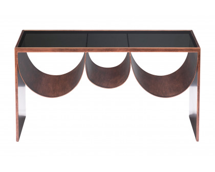 ZUO - Aveiro Coffee Table in Copper/Black