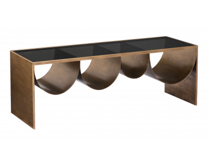 ZUO - Reed Coffee Table in Brass/Black