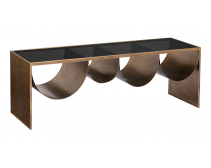 ZUO - Reed Coffee Table in Brass/Black