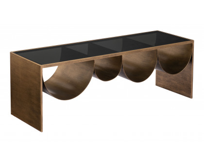 ZUO - Reed Coffee Table in Brass/Black