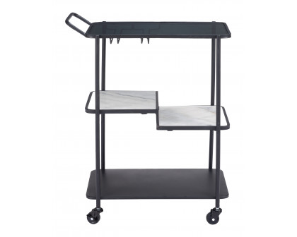 ZUO - Constanza Bar Cart in Black