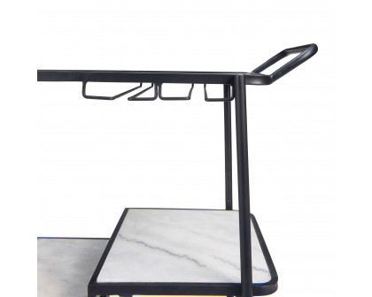 ZUO - Constanza Bar Cart in Black