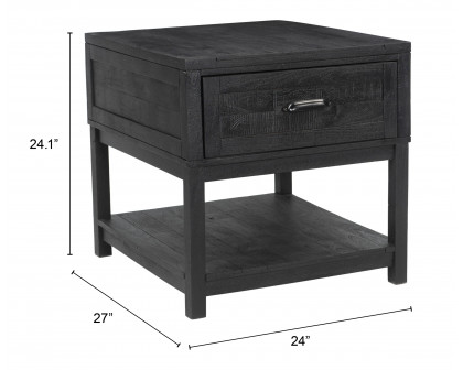 ZUO - Surat Side Table in Black