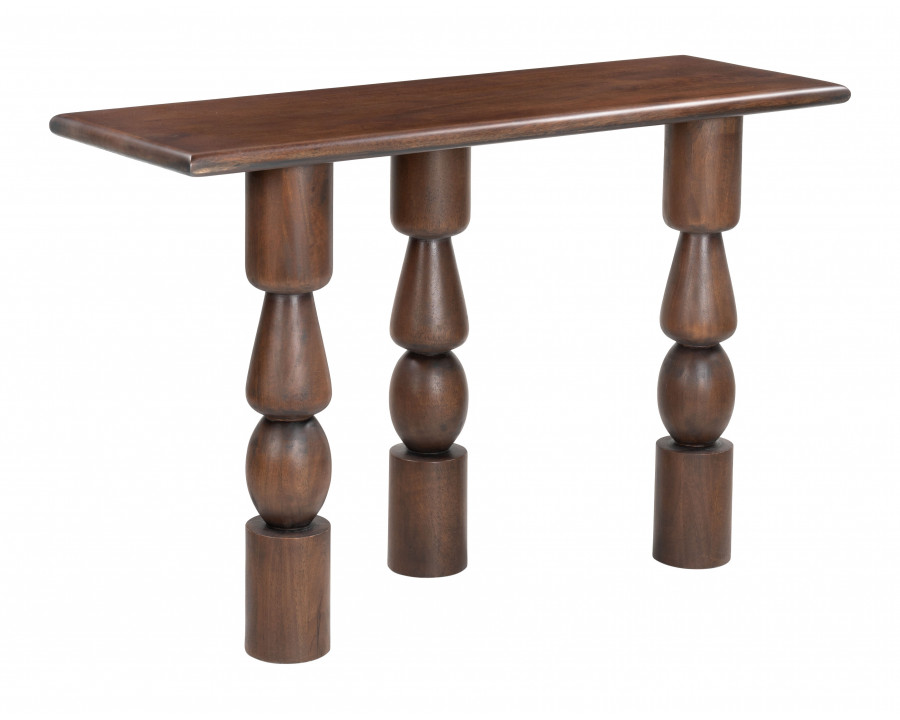 ZUO - Split Console Table in Brown