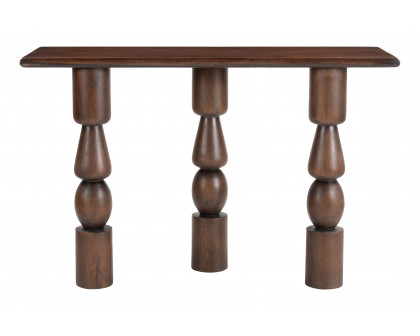 ZUO - Split Console Table in Brown