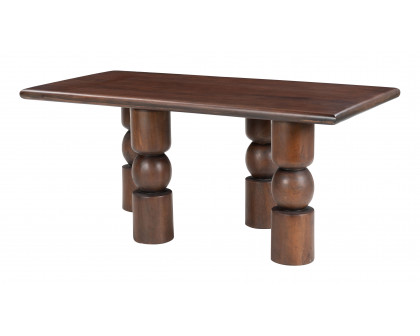 ZUO - Split Coffee Table in Brown