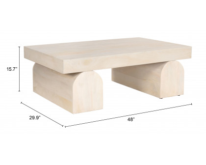 ZUO - Kiel Coffee Table in Natural