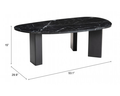 ZUO - Aberdeen Coffee Table in Black