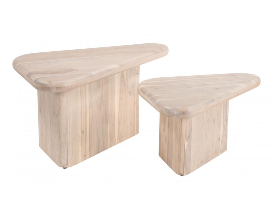 ZUO - Navidic Coffee Table Set (2-Piece) in Natural