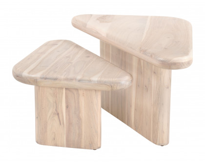 ZUO - Navidic Coffee Table Set (2-Piece) in Natural