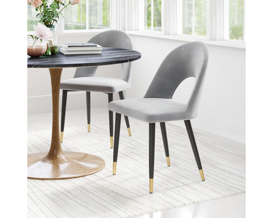 ZUO Menlo Dining Chair (Set of 2) - Gray