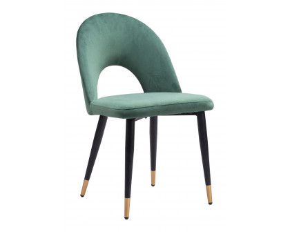 ZUO Menlo Dining Chair (Set of 2) - Green