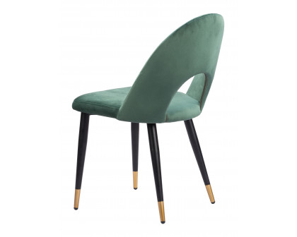 ZUO Menlo Dining Chair (Set of 2) - Green