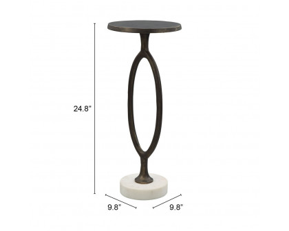 ZUO - Bonita Accent Table in Bronze