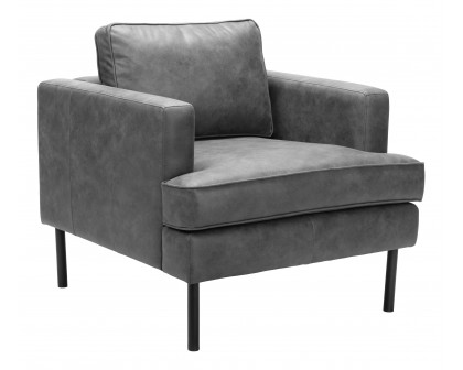 ZUO Decade Armchair - Vintage Gray