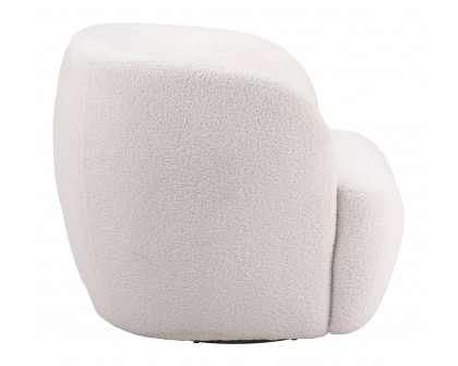 ZUO Govan Swivel Chair - Ivory