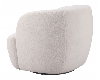 ZUO Govan Swivel Chair - Ivory