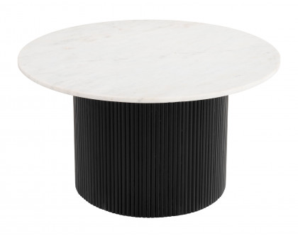 ZUO - Izola Coffee Table in White/Black