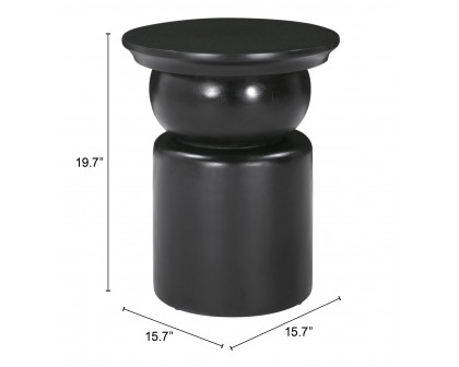 ZUO Colombo Side Table - Black