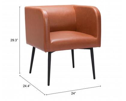 ZUO Horbat Dining Chair - Brown