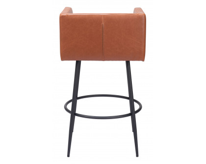 ZUO Horbat Barstool (Set of 2) - Brown