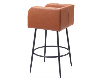 ZUO Horbat Barstool (Set of 2) - Brown