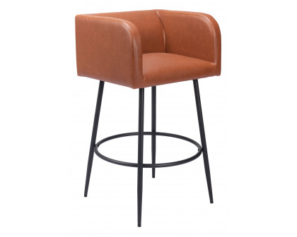 ZUO Horbat Barstool (Set of 2) - Brown