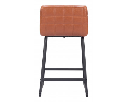 ZUO Pago Counter Stool (Set of 2) - Brown