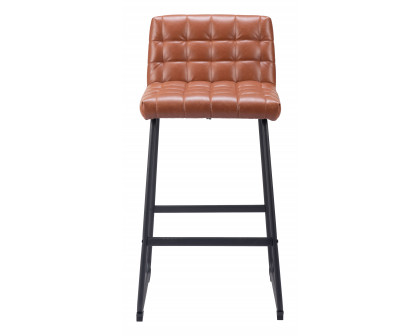 ZUO Pago Barstool (Set of 2) - Brown