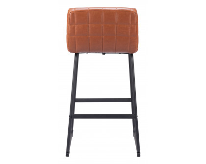 ZUO Pago Barstool (Set of 2) - Brown