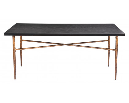 ZUO - Nida Dining Table in Black/Bronze