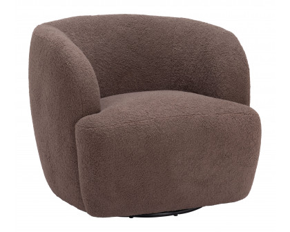 ZUO Govan Swivel Chair - Brown