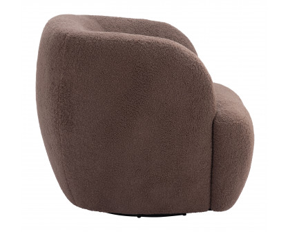 ZUO Govan Swivel Chair - Brown