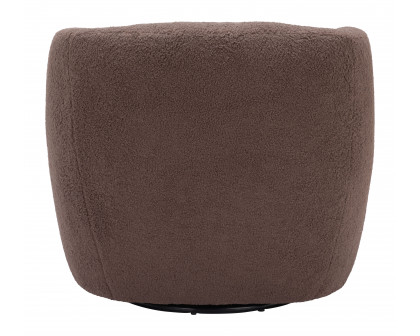 ZUO Govan Swivel Chair - Brown