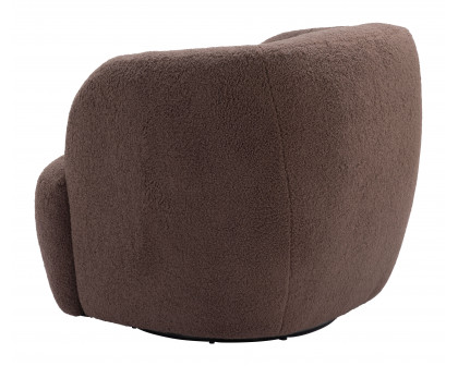 ZUO Govan Swivel Chair - Brown