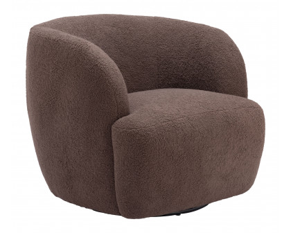 ZUO Govan Swivel Chair - Brown