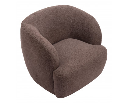 ZUO Govan Swivel Chair - Brown