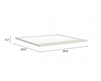 ZUO - ZUO - Adjustable Shelf in Light Gray