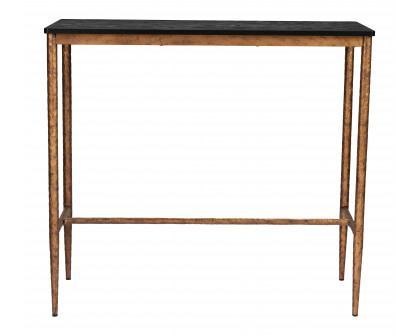 ZUO - Nida Bar Table in Black/Bronze