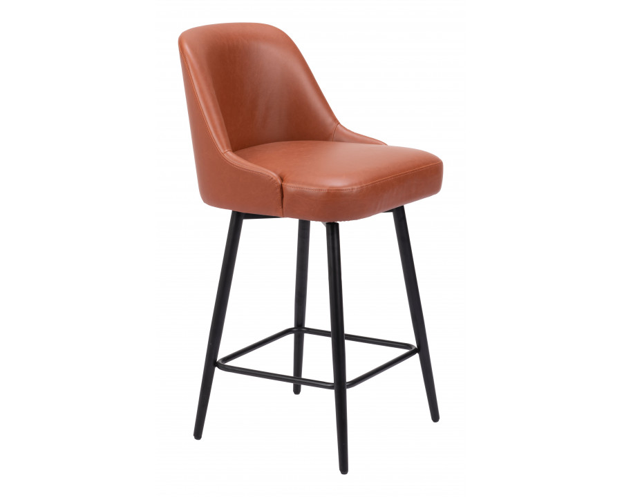 ZUO - Keppel Swivel Counter Stool