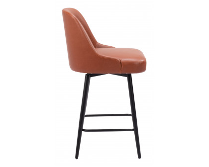 ZUO - Keppel Swivel Counter Stool