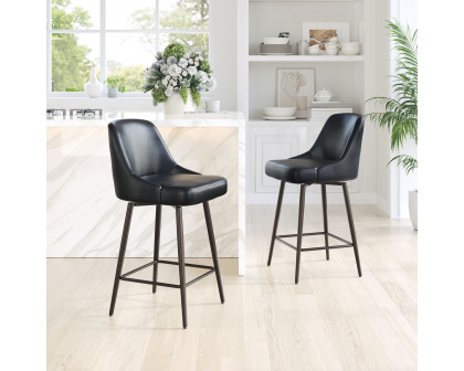 ZUO - Keppel Swivel Counter Stool