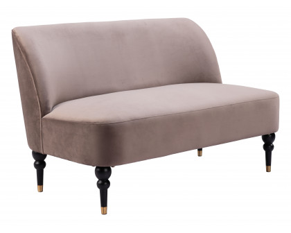 ZUO - Bintulu Loveseat in Taupe