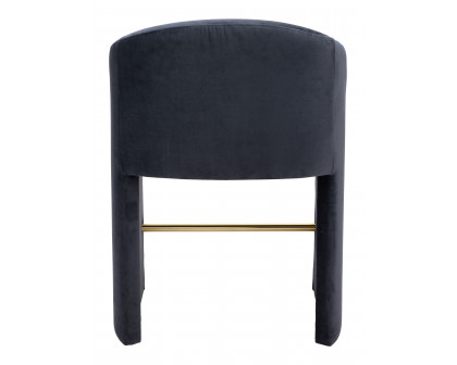 ZUO - Emas Counter Stool in Midnight Gray