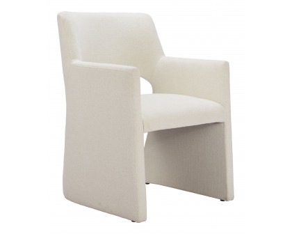 ZUO - Minet Dining Chair in Linen White