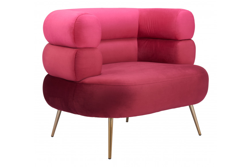 ZUO™ Arish Accent Chair - Red