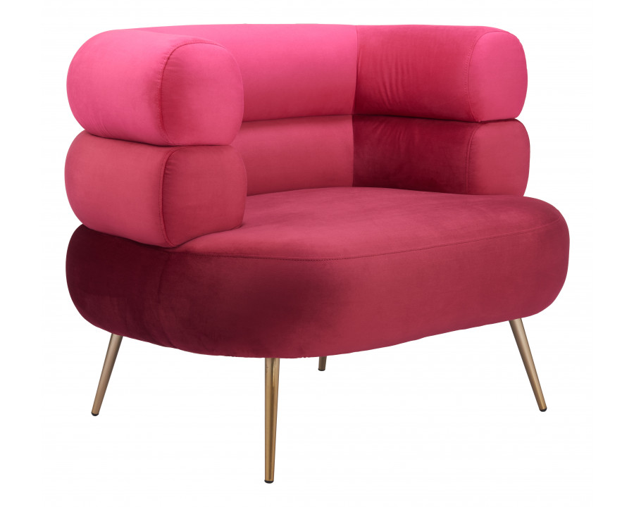 ZUO - Arish Accent Chair in Red