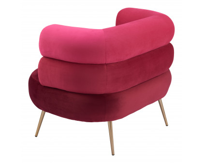 ZUO™ Arish Accent Chair - Red